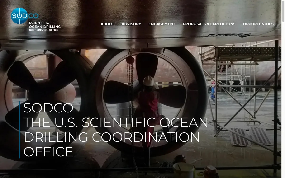 Screenshot of SODCO